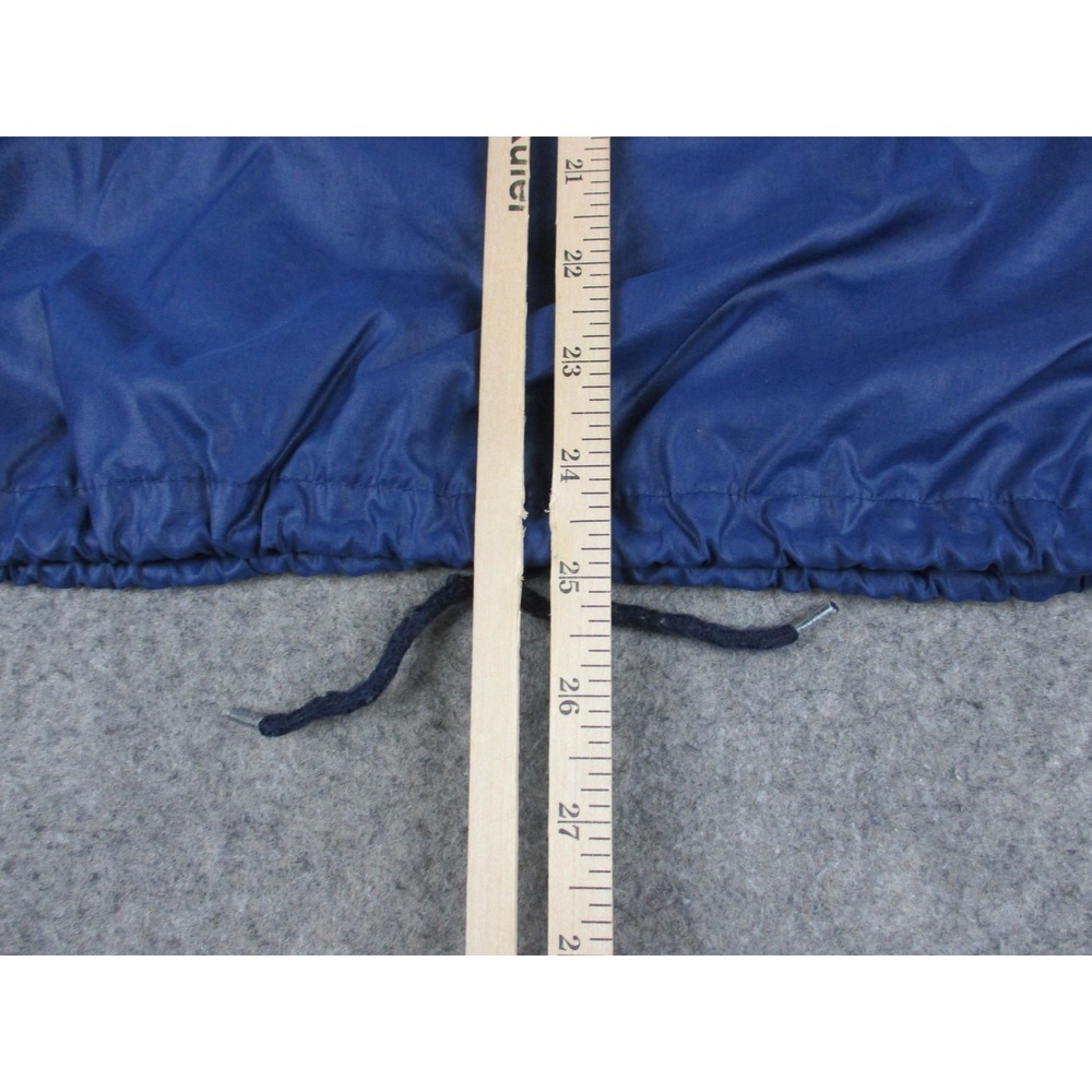 VINTAGE Lacoste Jacket Boys XL Blue Izod Anorak Windbreaker Hooded Lightweight‎ - Picture 11 of 12